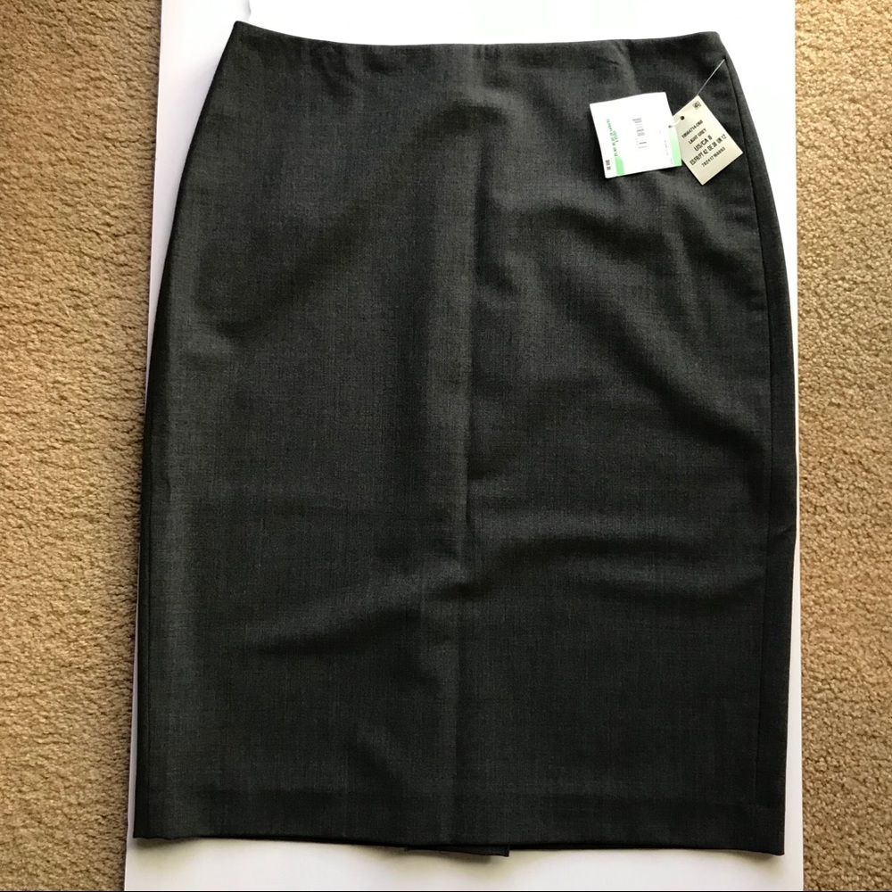 Ak Anne Klein Skirt Grey